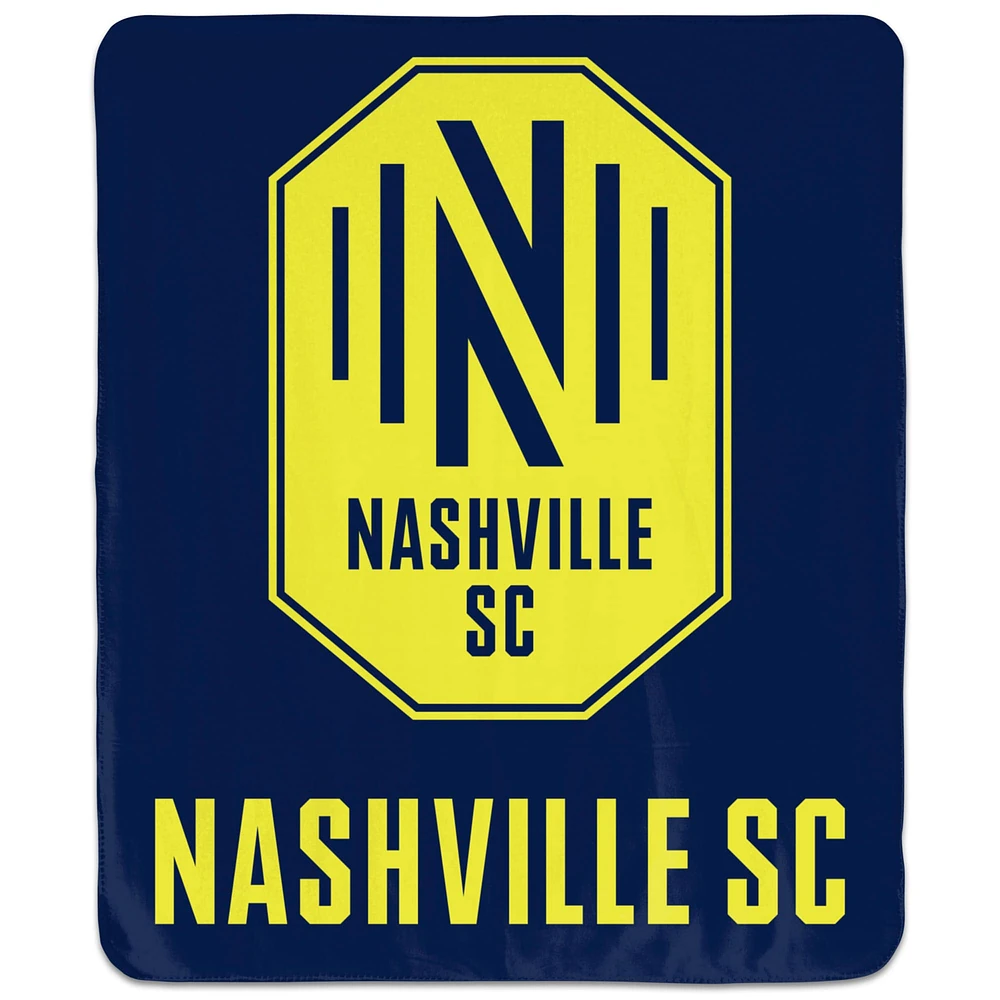 WinCraft Nashville SC Couverture ultra polaire 127 x 152,4 cm