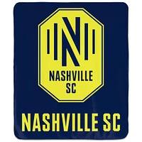 WinCraft Nashville SC Couverture ultra polaire 127 x 152,4 cm