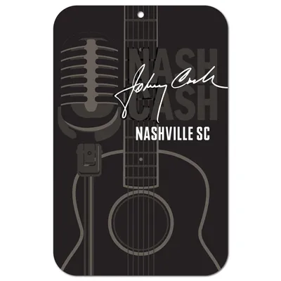 WinCraft Nashville SC x Johnny Cash 11" x 17" Wood Sign