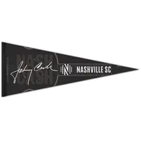 WinCraft Nashville SC x Johnny Cash Guitar 12" x 30" Premium Pennant