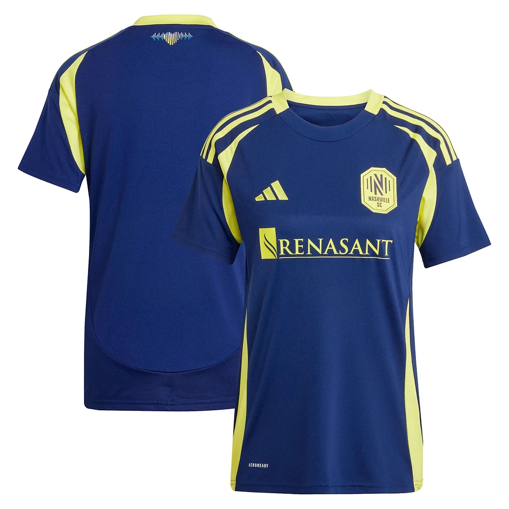 Women's adidas  Navy Nashville SC 2025 The Heart of Kit Replica Jersey