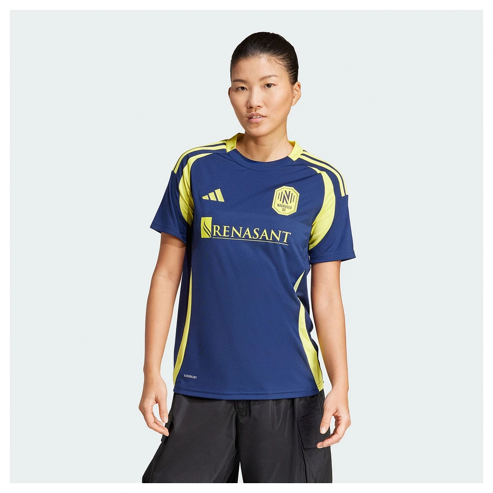 Women's adidas  Navy Nashville SC 2025 The Heart of Kit Replica Jersey