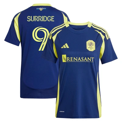 Maillot réplique du kit The Heart of Nashville 2025 pour femme adidas Sam Surridge Navy