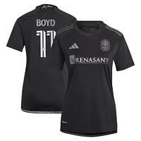 Femme adidas Tyler Boyd Noir Nashville SC 2024 Homme en Kit Réplique Maillot de Joueur