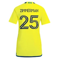 Maillot réplique du kit 615 de Nashville SC 2024 pour femme adidas Walker Zimmerman Jaune