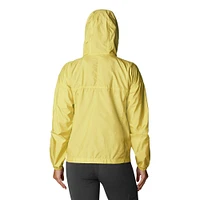 Women's Columbia Yellow Nashville SC Flash Challenger Omni-Shade Full-Zip Windbreaker