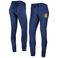 Pantalon à revers en velours Nashville SC Intermission Concepts Sport pour femme, bleu marine