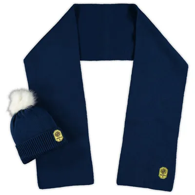 Lids Washington Commanders WEAR by Erin Andrews Women's Ombre Pom Knit Hat  and Scarf Set - Gold