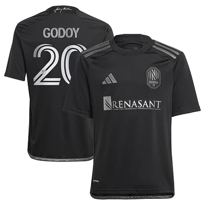 Adidas Anibal Godoy Noir Nashville SC 2023 Homme En Kit Réplique Joueur Maillot