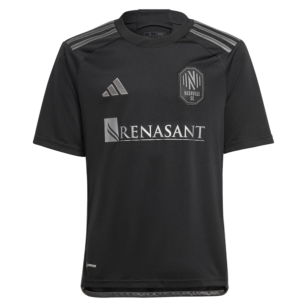 Maillot adidas Nashville SC 2023 Homme en Noir Réplique Enfant