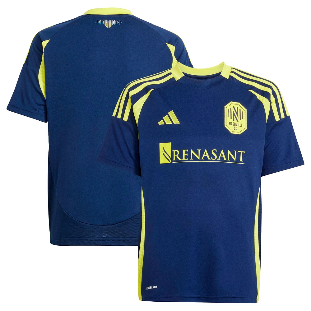 Youth adidas  Navy Nashville SC 2025 The Heart of Kit Replica Jersey