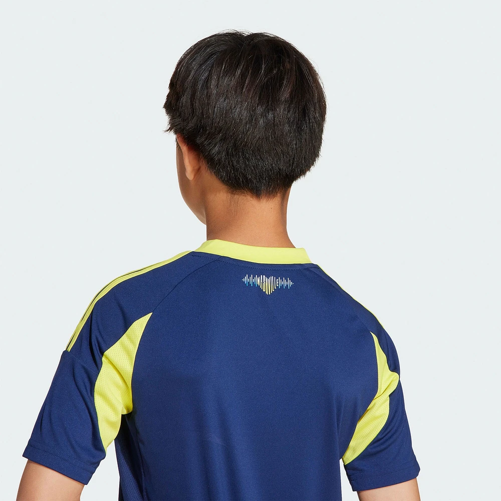 Youth adidas  Navy Nashville SC 2025 The Heart of Kit Replica Jersey