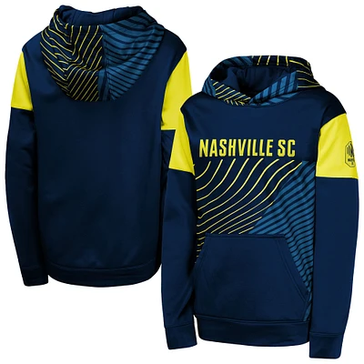 Youth Blue Nashville SC Unbeatable Pullover Hoodie