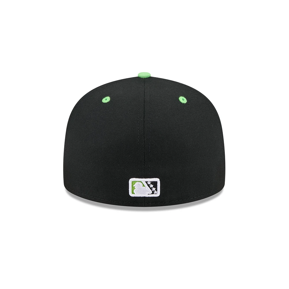 Men's New Era  Black Nashville Sounds Theme Nights 59FIFTY Fitted Hat