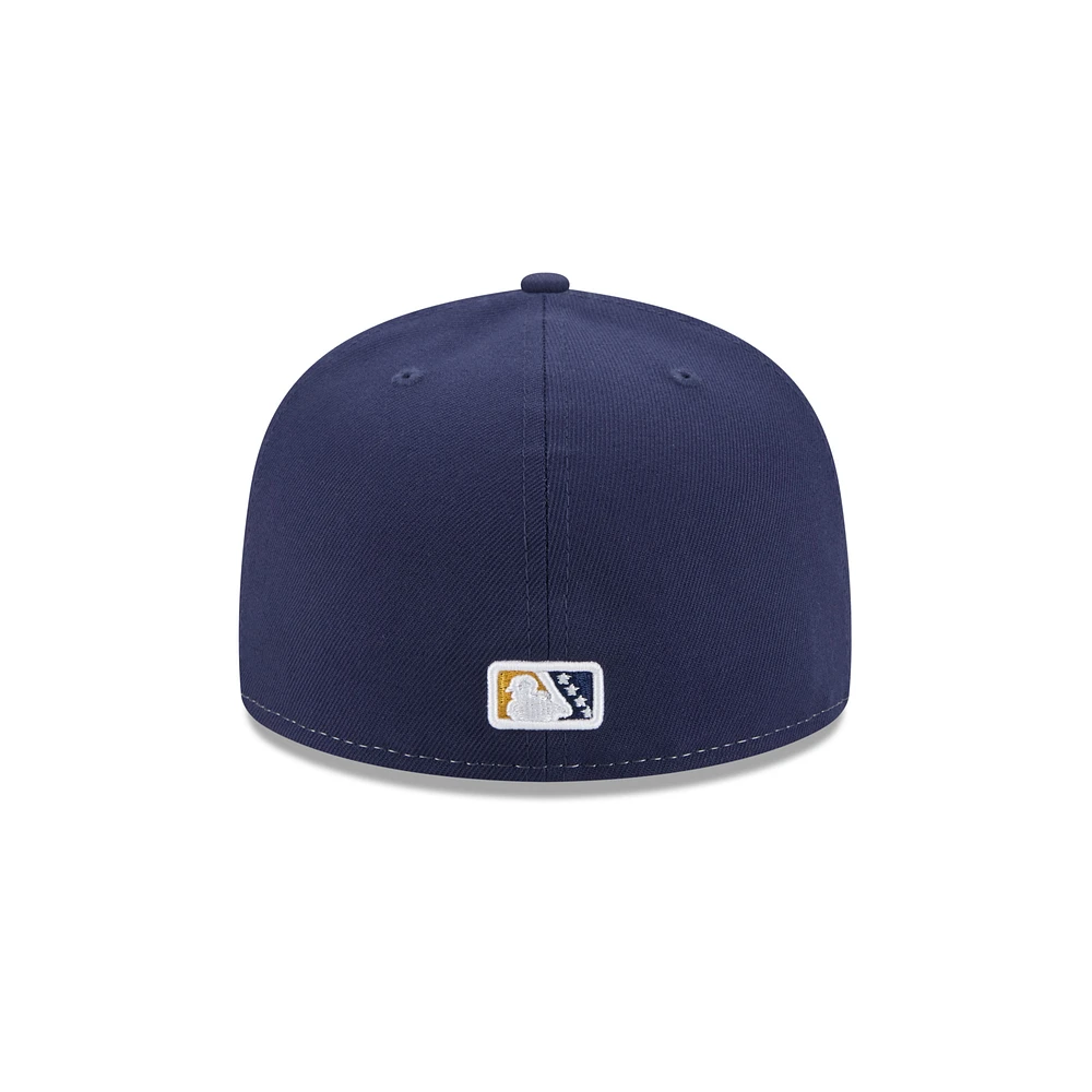 Men's New Era  Gold Nashville Sounds Theme Nights 59FIFTY Fitted Hat