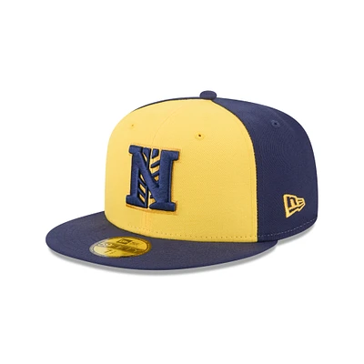 Men's New Era  Gold Nashville Sounds Theme Nights 59FIFTY Fitted Hat