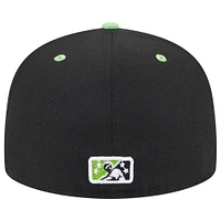 Casquette ajustée 59FIFTY New Era Nashville Sounds pour homme avec soirées thématiques Hot Chickens noire