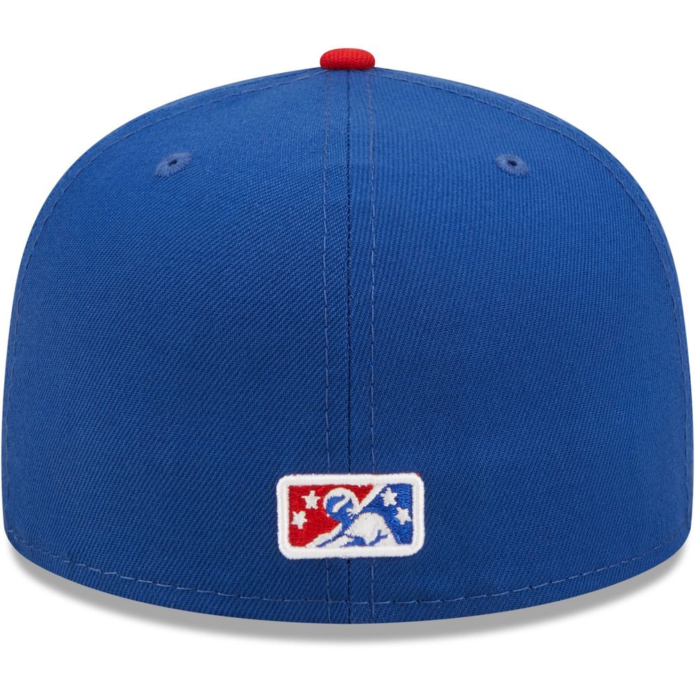 Men's New Era Blue Nashville Sounds Authentic Collection Team Alternate 59FIFTY Fitted Hat