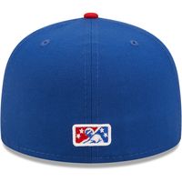 Men's New Era Blue Nashville Sounds Authentic Collection Team Alternate 59FIFTY Fitted Hat