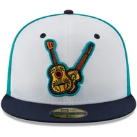 Casquette ajustée 59FIFTY Vihuelas de Nashville Copa la Diversion New Era pour homme, blanc/bleu marine