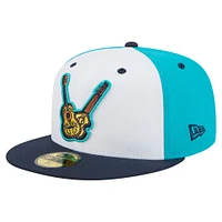 Casquette ajustée Nashville Sounds Copa de la Diversión 59FIFTY New Era pour hommes, blanche