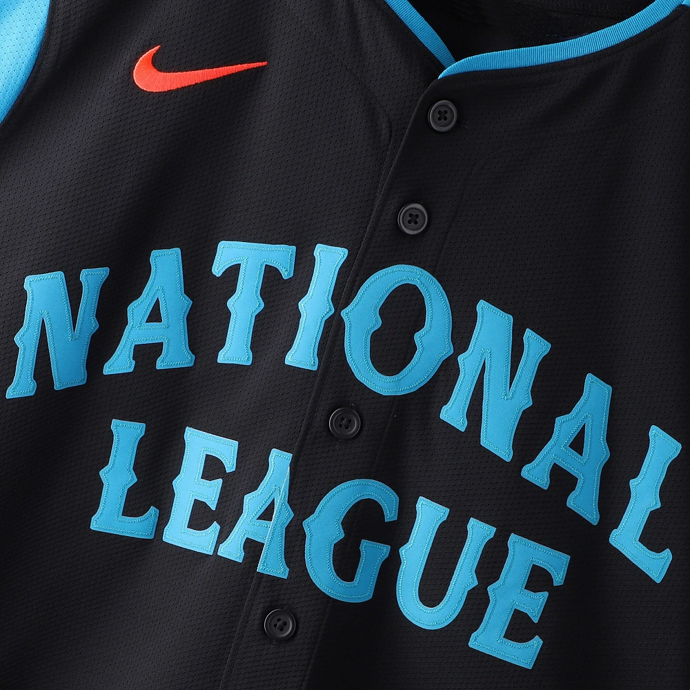 Maillot de joueur Nike Trea Turner Navy National League 2024 MLB All-Star Game Limited pour homme