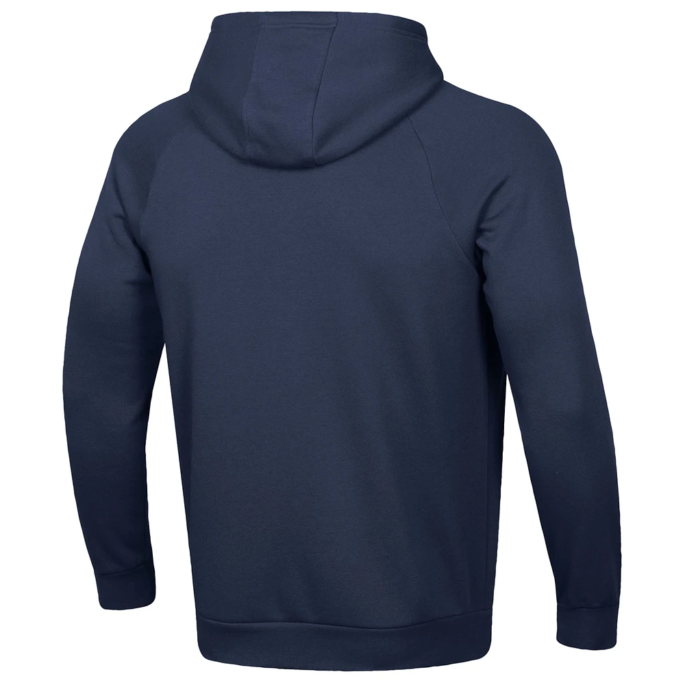 Men's Under Armour  Navy Midshipmen Jolly Rogers Rival Fleece Pullover Hoodie
