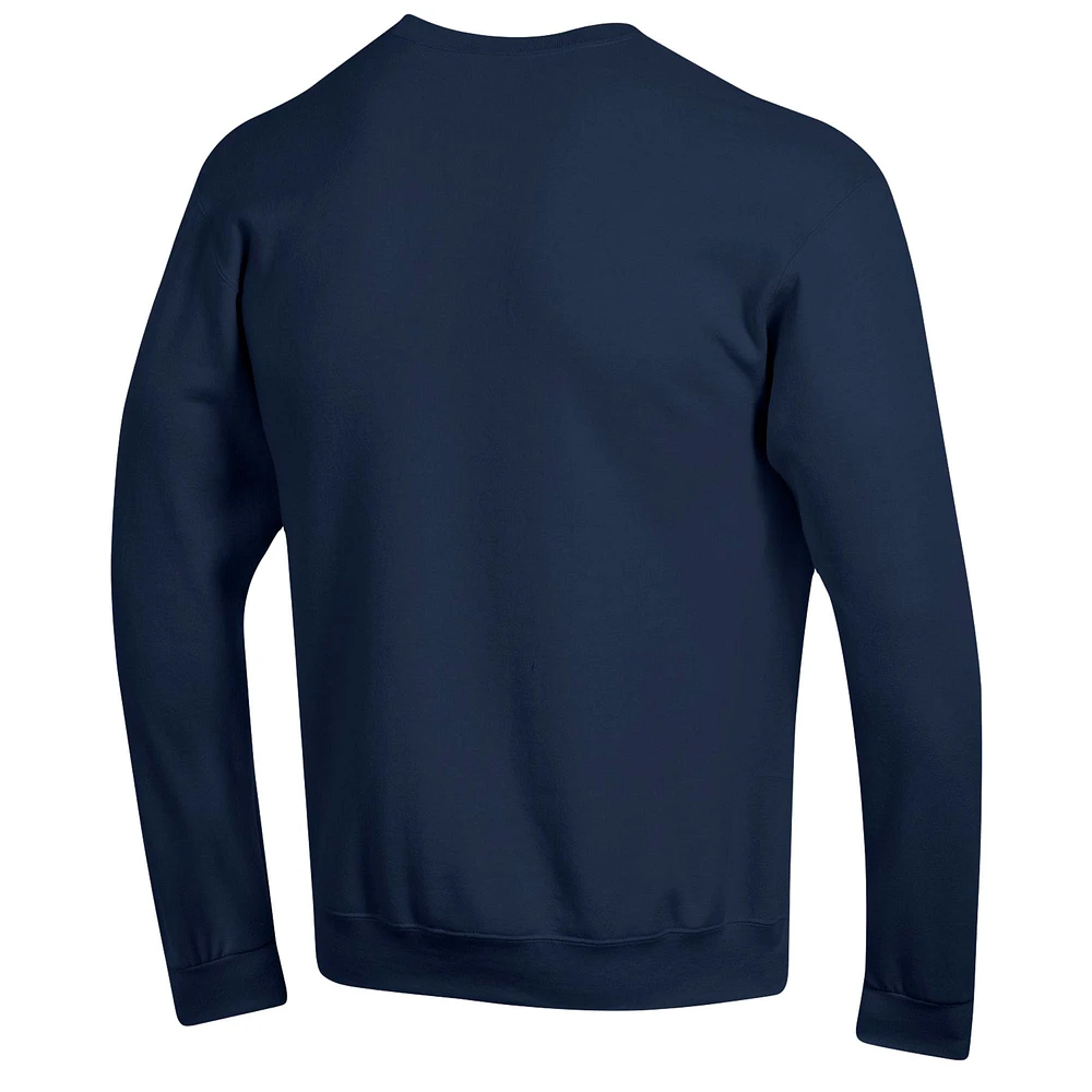 Men's Champion Navy Midshipmen Arch Pill Sweatshirt