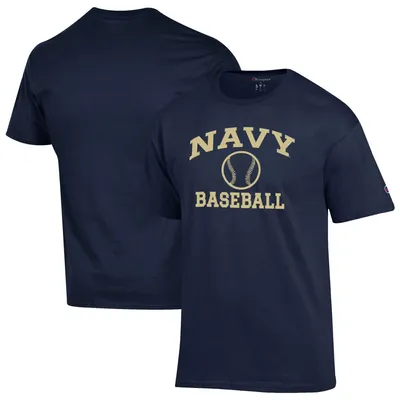 Navy Midshipmen Champion Baseball Icon T-Shirt