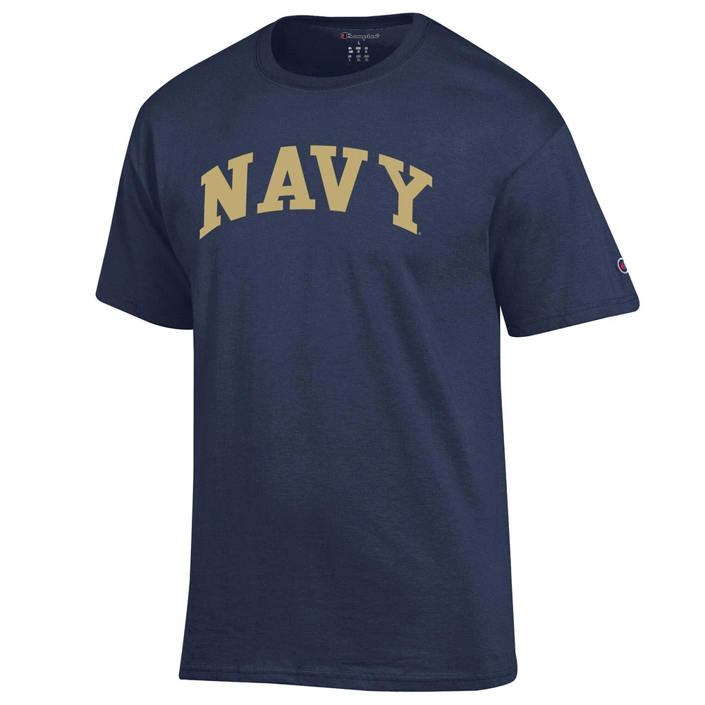 T-shirt à manches courtes pour homme Champion Navy Midshipmen