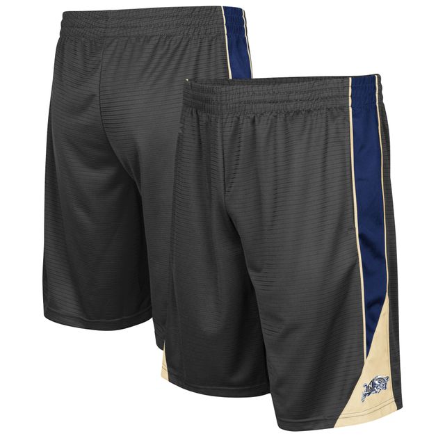 Short homme Colosseum Charcoal Navy Midshipmen Team Turnover