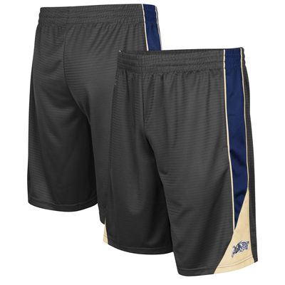 Men's Colosseum Charcoal Navy Midshipmen Team Turnover Shorts