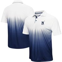 Men's Colosseum Navy Midshipmen Magic Team Logo Polo