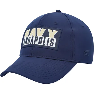 Navy Midshipmen Colosseum Positraction Snapback Hat - Navy