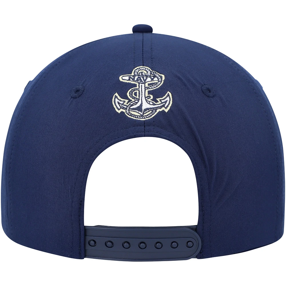 Men's Colosseum  Navy Navy Midshipmen Positraction Snapback Hat