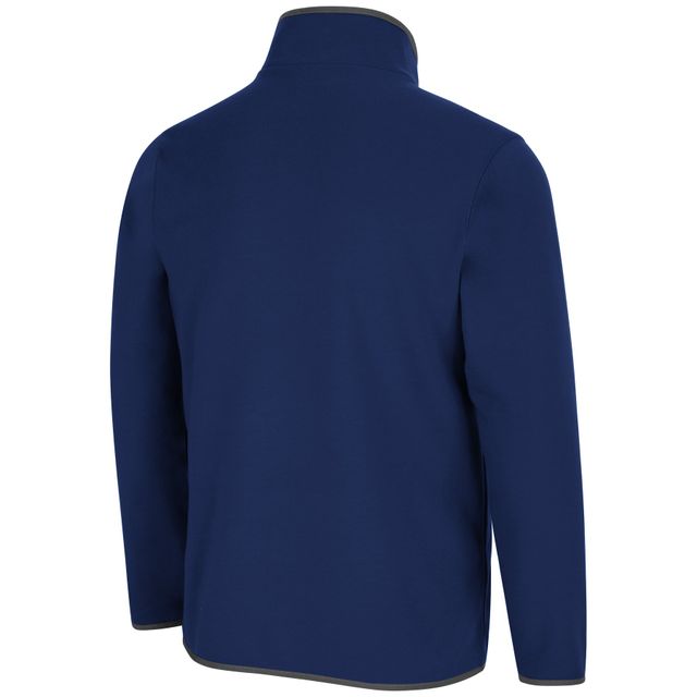 Veste homme Colosseum Navy Midshipmen Rebound Snap Pullover