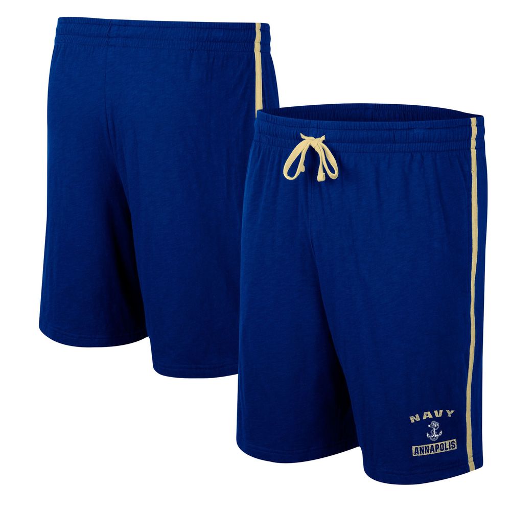 Men's Colosseum Navy Midshipmen Thunder Slub Shorts