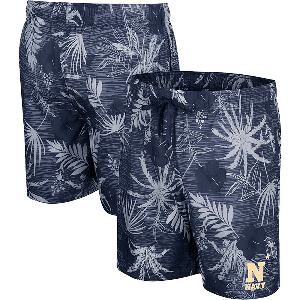 Colosseum Navy Midshipmen What Else is New Swim Shorts pour hommes