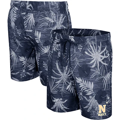 Men's Colosseum Navy Midshipmen What Else is New Swim Shorts