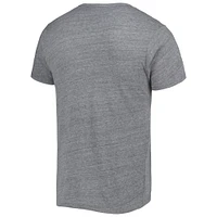 Men's League Collegiate Wear Heather Navy Midshipmen 1965 Arch Victory Falls Tri-Blend T-Shirt