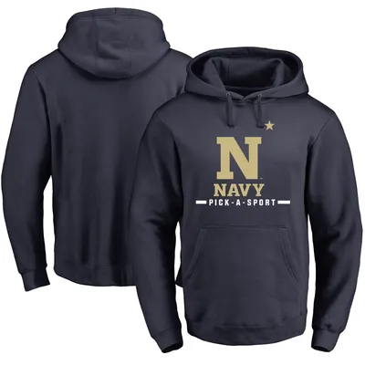 Navy Midshipmen Custom Sport Pullover Hoodie
