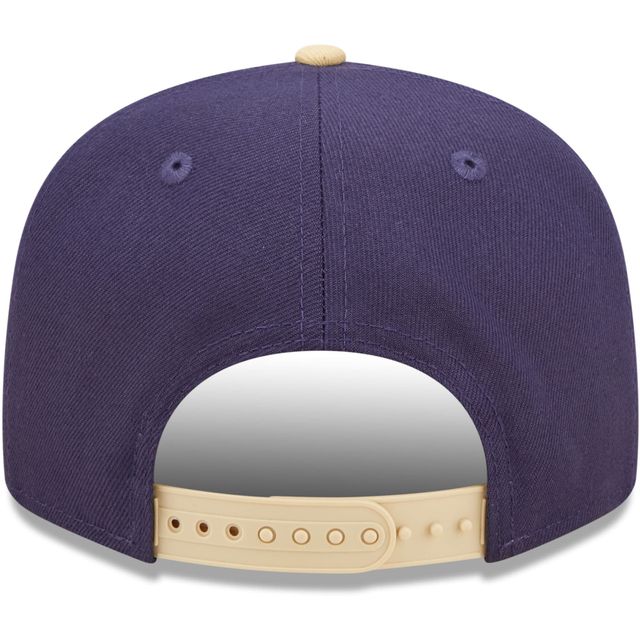 Men's New Era Navy Blank 9FIFTY Adjustable Snapback Hat