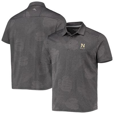 Lids Las Vegas Raiders Tommy Bahama Palm Coast Delray Frond Allover  IslandZone Polo - Charcoal