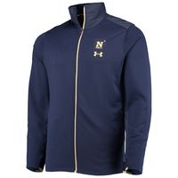 Men's Under Armour Navy Midshipmen 2021 Sideline Command Full-Zip Jacket