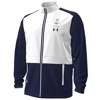 Men's Under Armour  Navy Midshipmen 2023 Aer Lingus College Football Classic Full-Zip Jacket