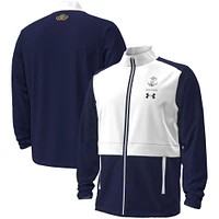 Men's Under Armour  Navy Midshipmen 2023 Aer Lingus College Football Classic Full-Zip Jacket