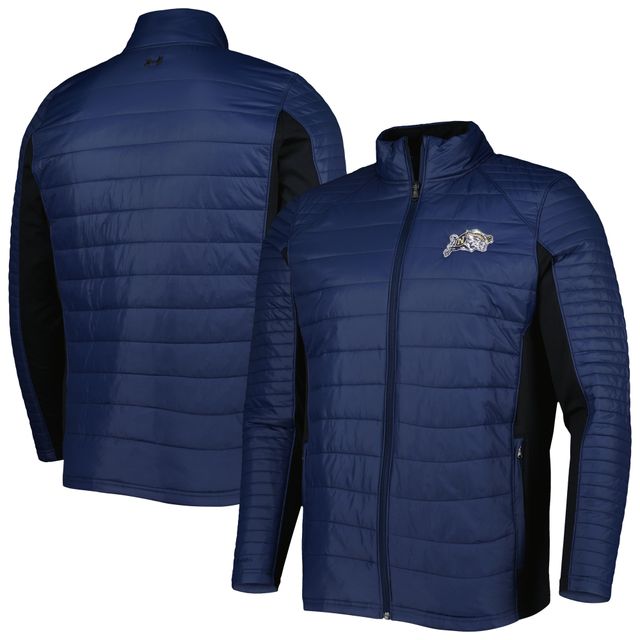 Under Armour Homme Bleu Marine Midshipmen Atlas Insulated Performance Full-Zip Jacket