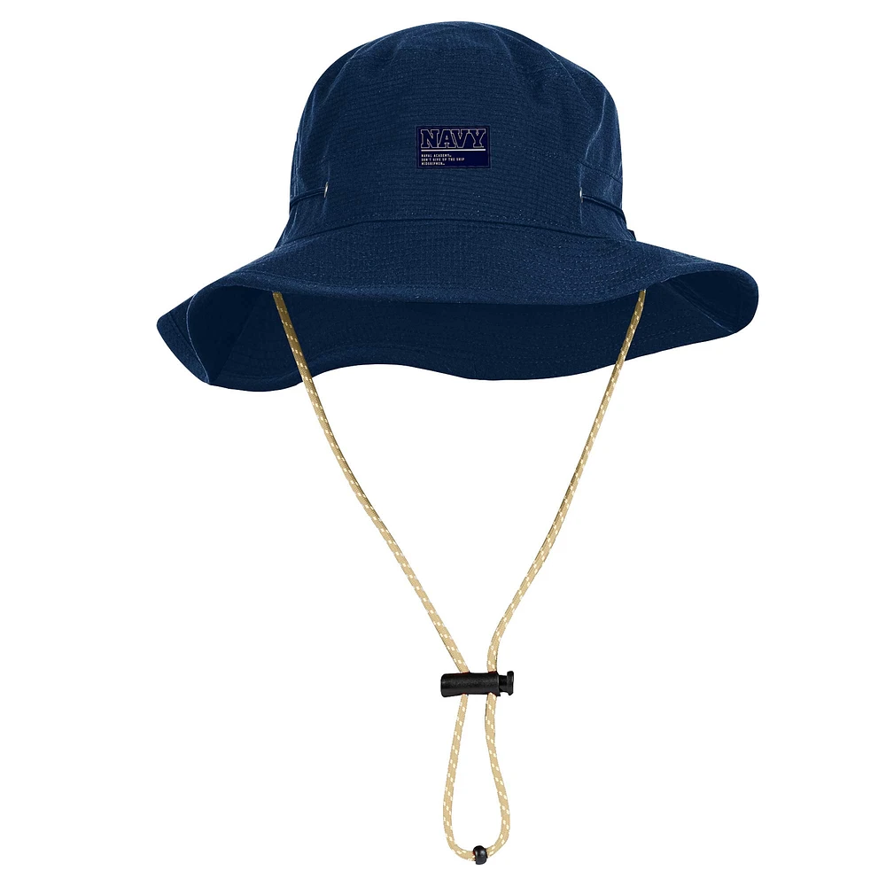 Men's Under Armour  Navy Midshipmen Performance Boonie Bucket Hat