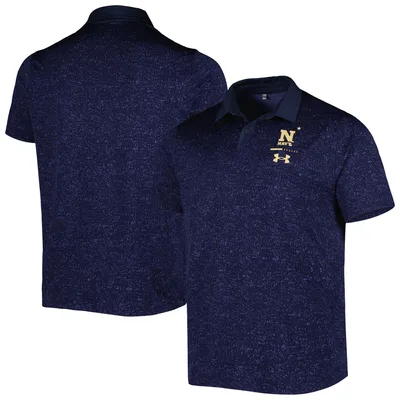 Navy Midshipmen Under Armour Static Performance Polo