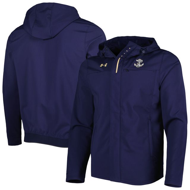 Under Armour Homme Marine Midshipmen Swoven Performance Full-Zip Jacket